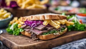 complementing roast beef sandwiches