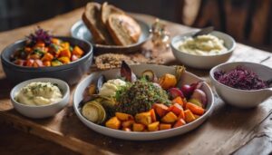 complementing roasted root vegetables