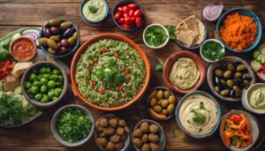 complementing tabouli with sides