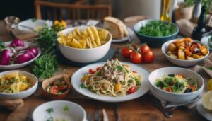 complementing tuna pasta dishes