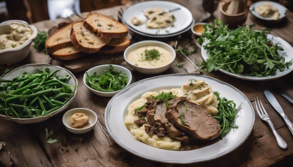 complementing veal marsala with sides