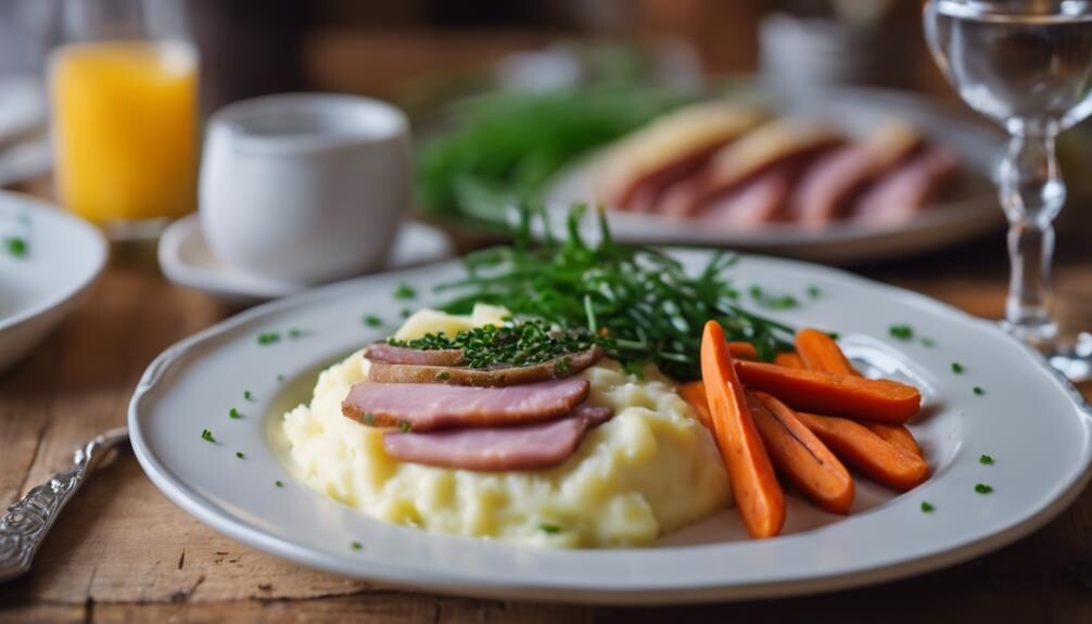 cooked creamy comfort food