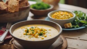 corn chowder side dishes