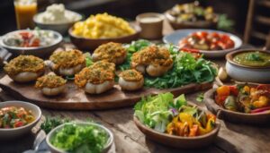 crab stuffed mushrooms side dishes