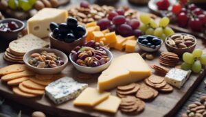 crackers and their accompaniments