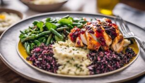 cranberry chicken side dishes