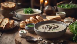 cream of mushroom pairings