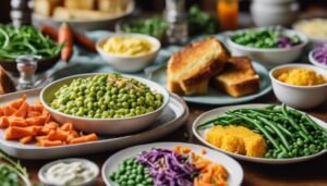 creamed peas side dishes