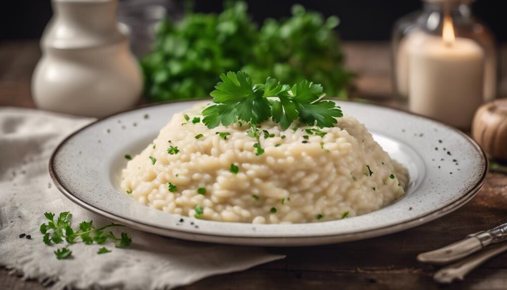 creamy arborio rice dish