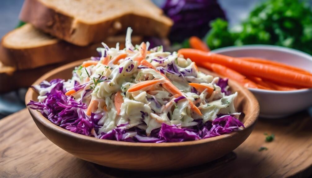 creamy cabbage salad mix