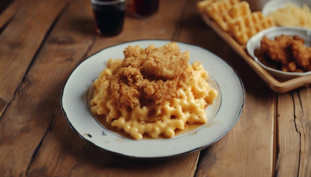 creamy cheese and pasta