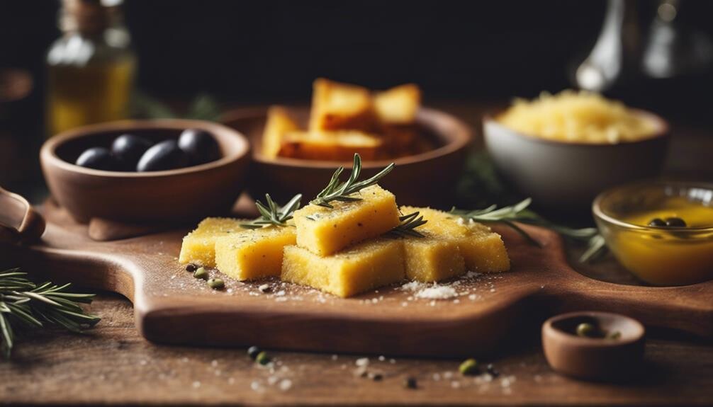 creamy cornmeal italian dish