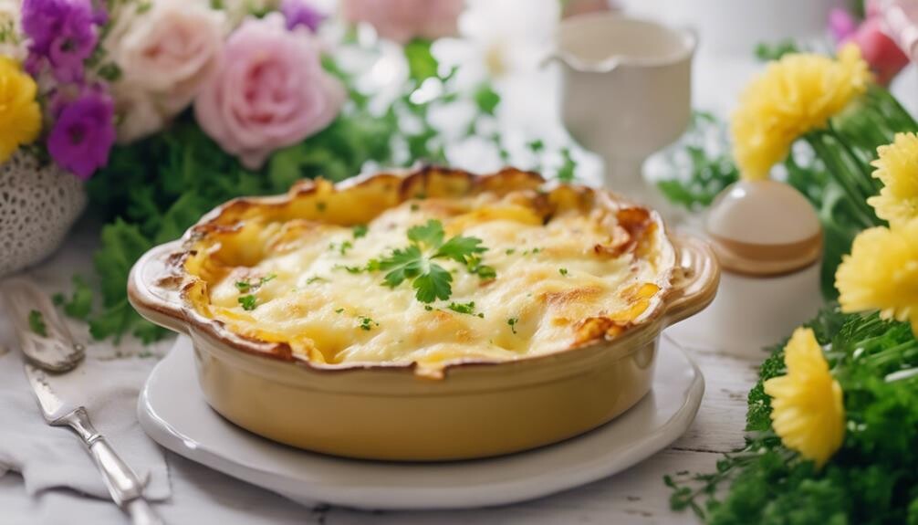 creamy potatoes with cheese