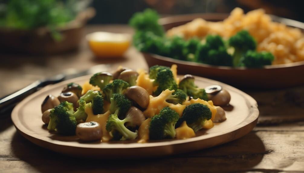 creamy soup with veggies