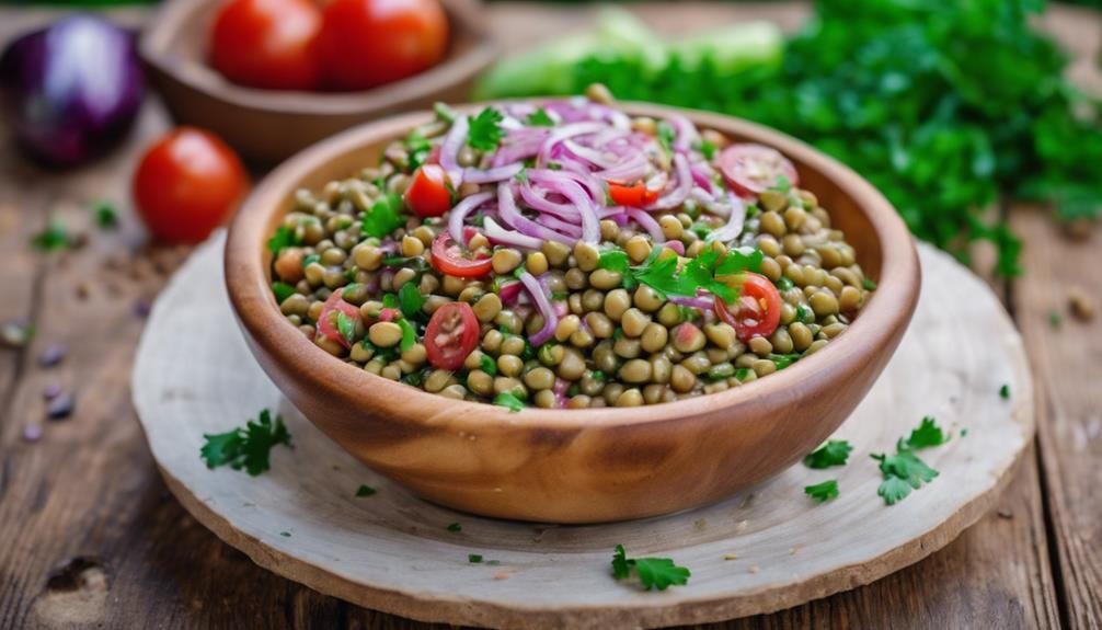 creative lentil salad recipe