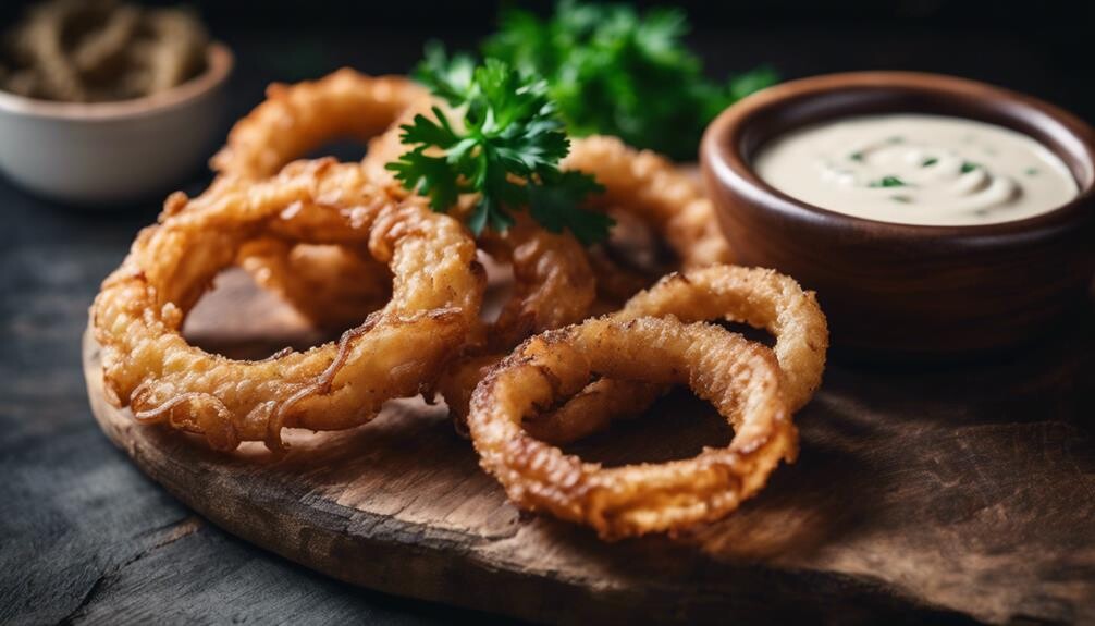 crispy fried onion snack