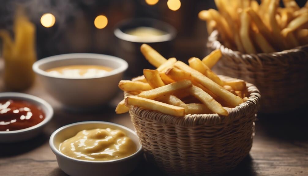 crispy golden potato slices