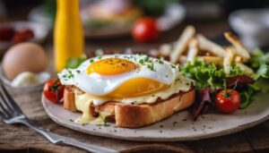 croque madame side dish
