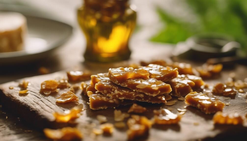 crunchy almond candy treat