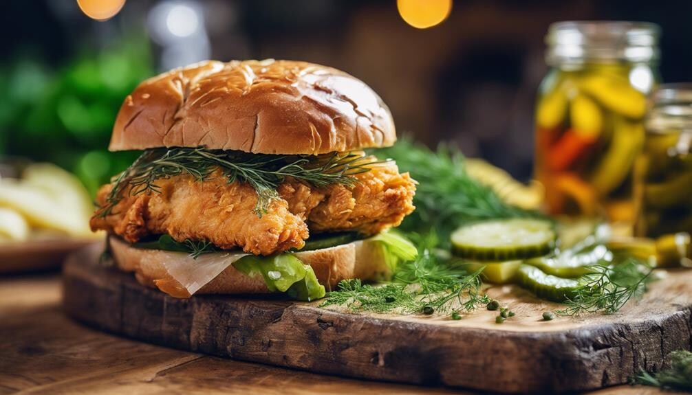 crunchy tangy brined cucumbers