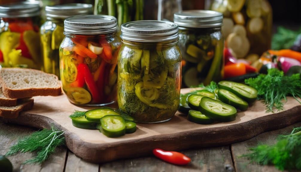 crunchy tangy pickle perfection