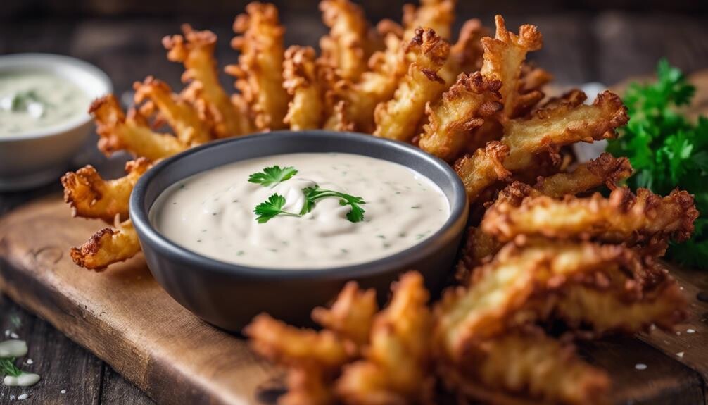 deep fried appetizer at outback
