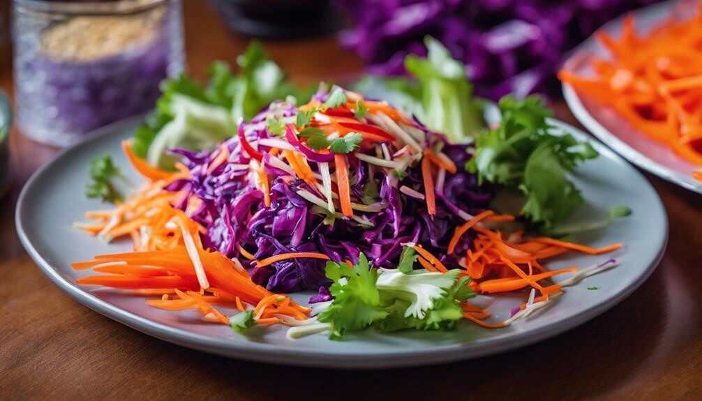 delicious and zesty salad