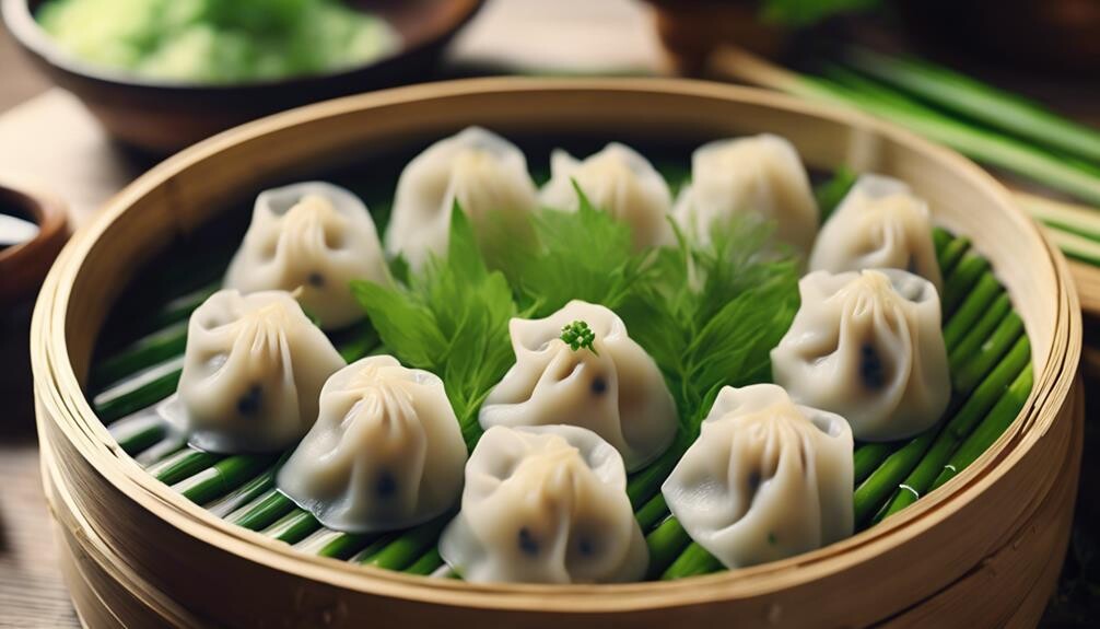 delicious asian cuisine delicacy