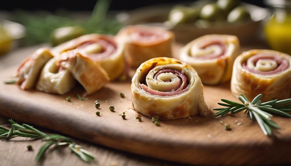 delicious baked puff pastry