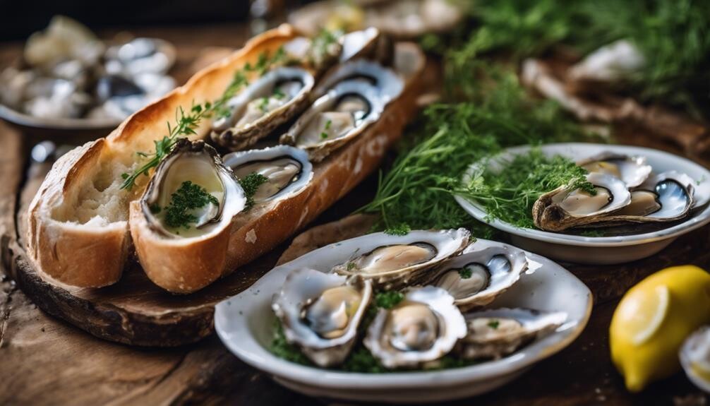 delicious bread with herbs