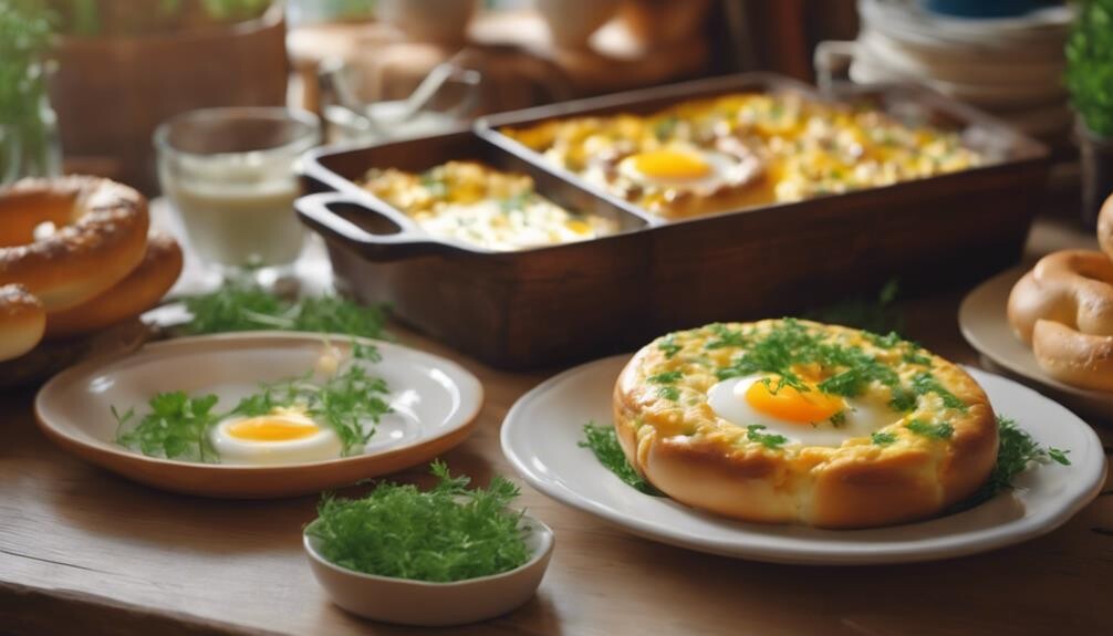 delicious breakfast choice option