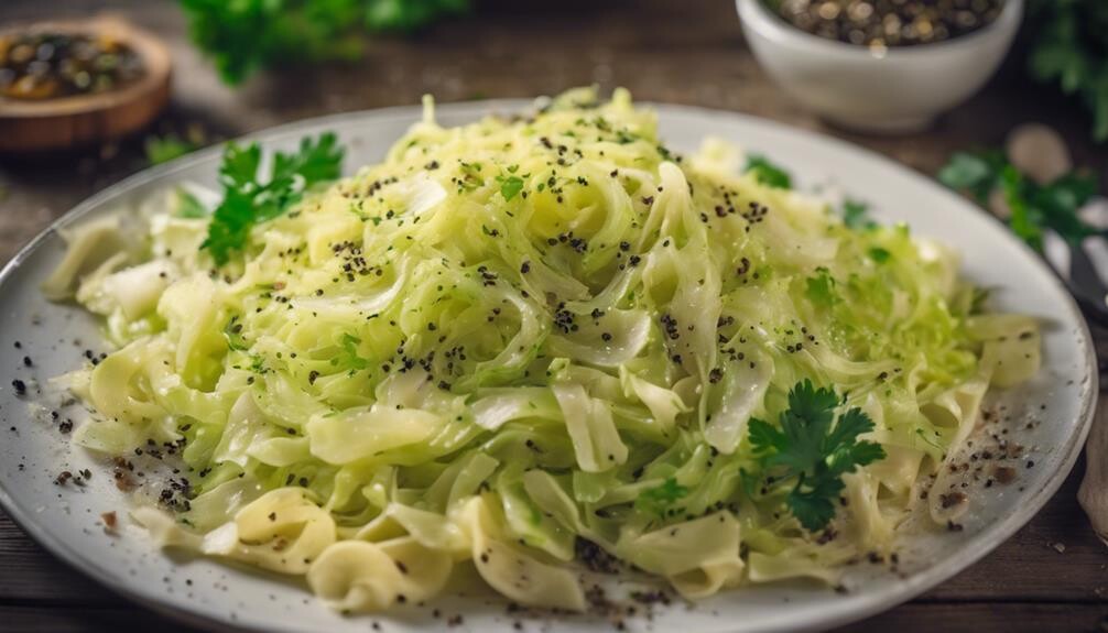 delicious cabbage cooking method