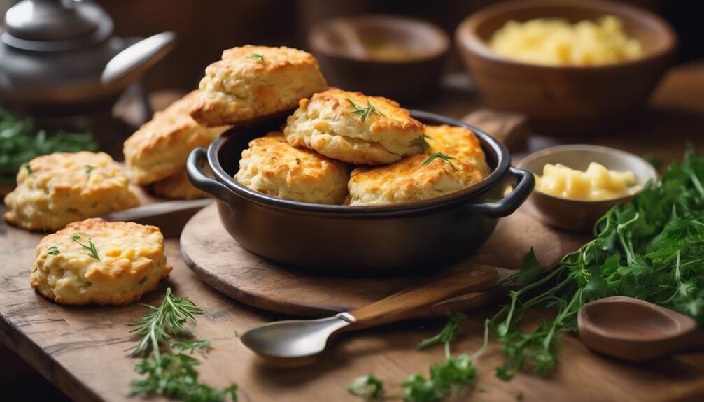 delicious cheese filled baked goods