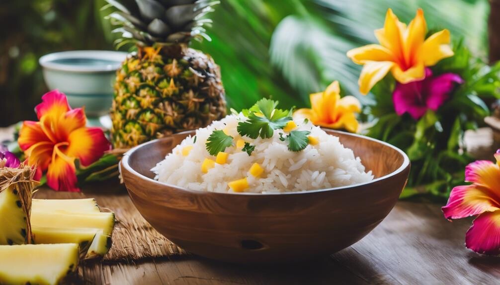 delicious coconut infused rice dish