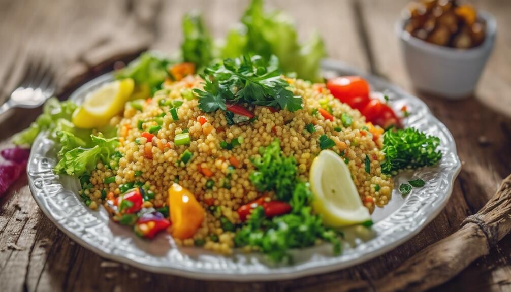 delicious couscous and vegetables