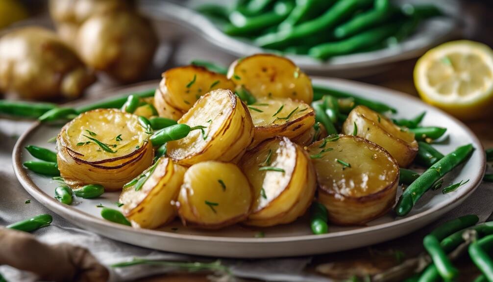 delicious crispy golden potatoes