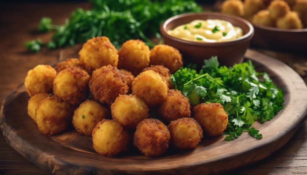 delicious crispy potato bites