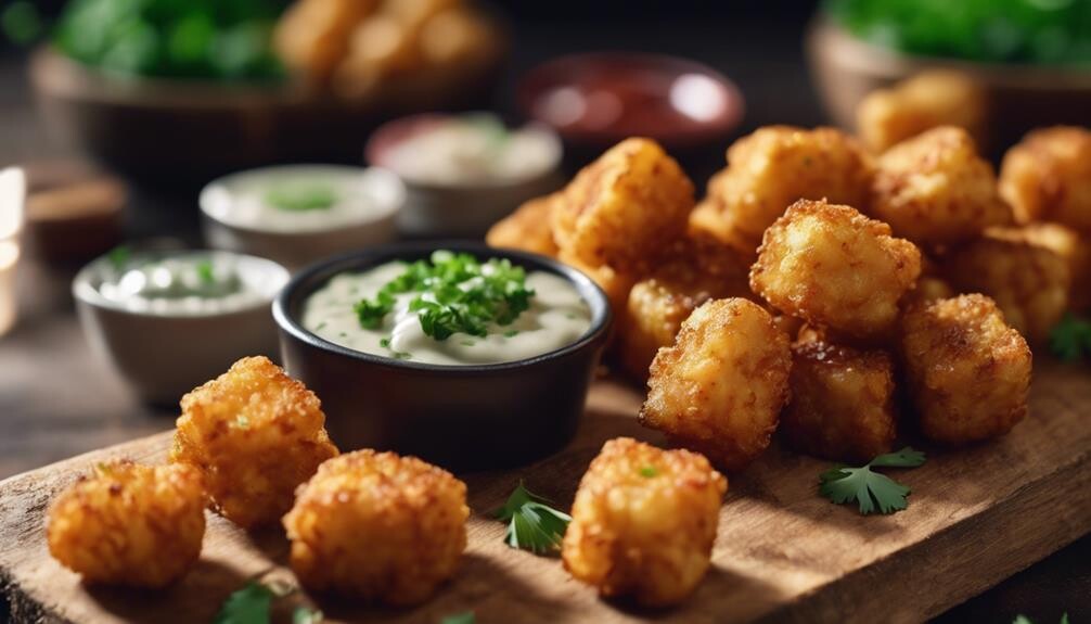 delicious crispy potato bites