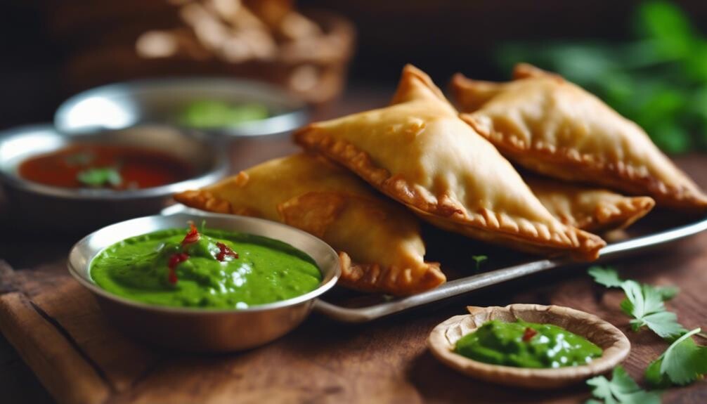 delicious fried indian pastries