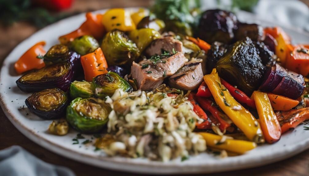 delicious healthy colorful medley