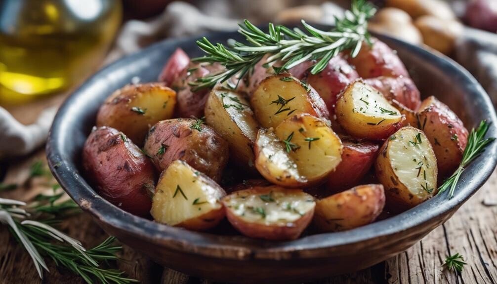 delicious herb infused potato dish