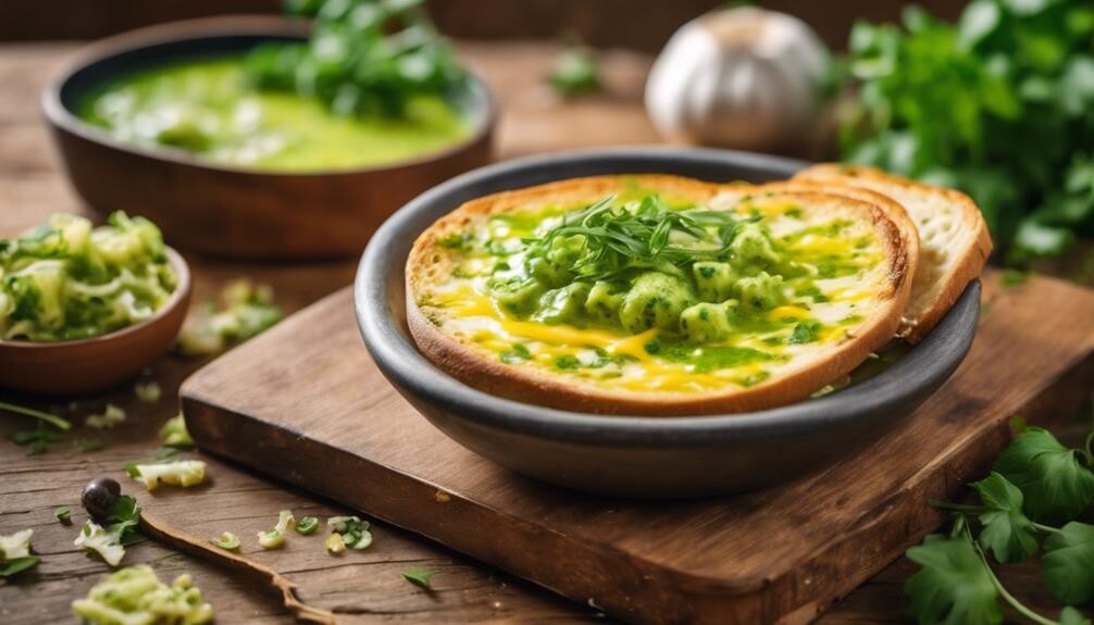 delicious homemade garlic bread