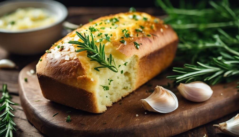 delicious homemade garlic bread