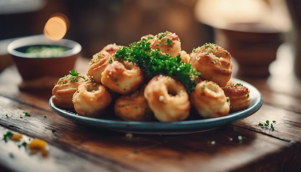delicious homemade garlic knots