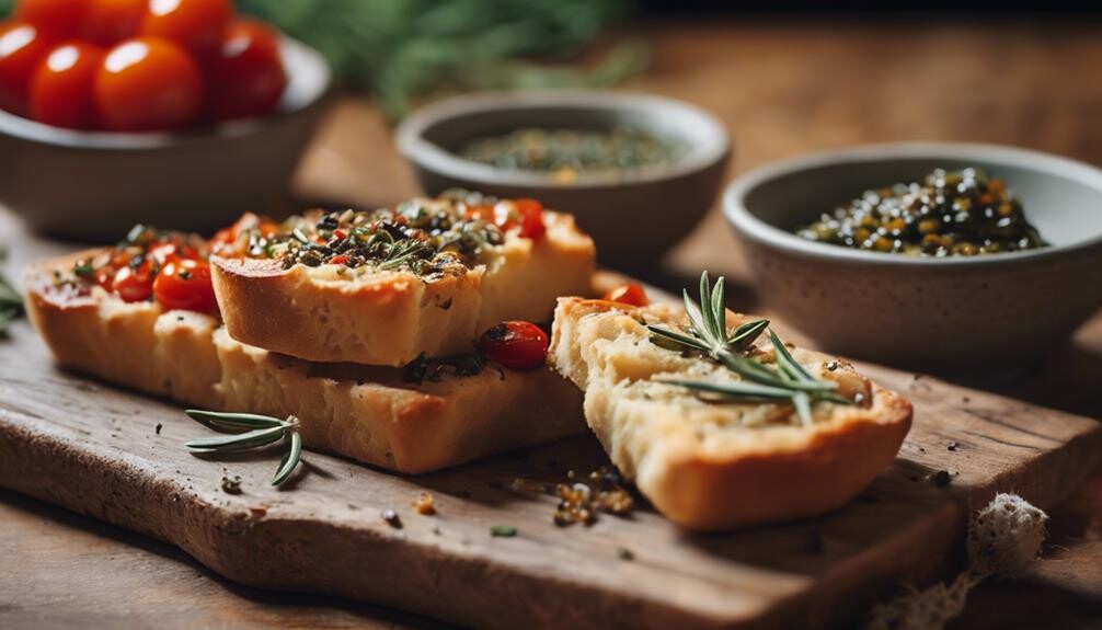delicious homemade rosemary focaccia