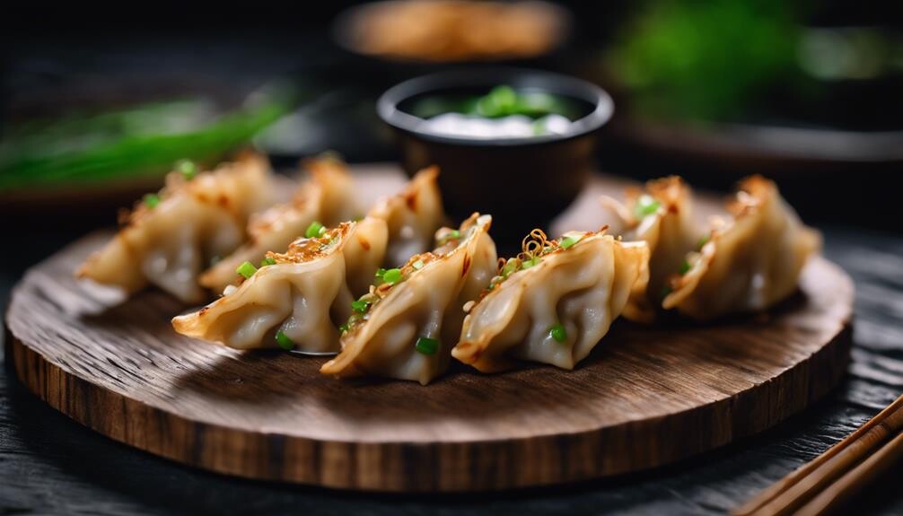 delicious japanese dumplings