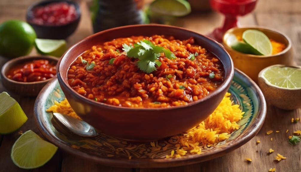 delicious mexican rice dish