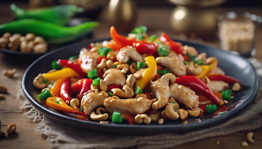 delicious nutty poultry dish