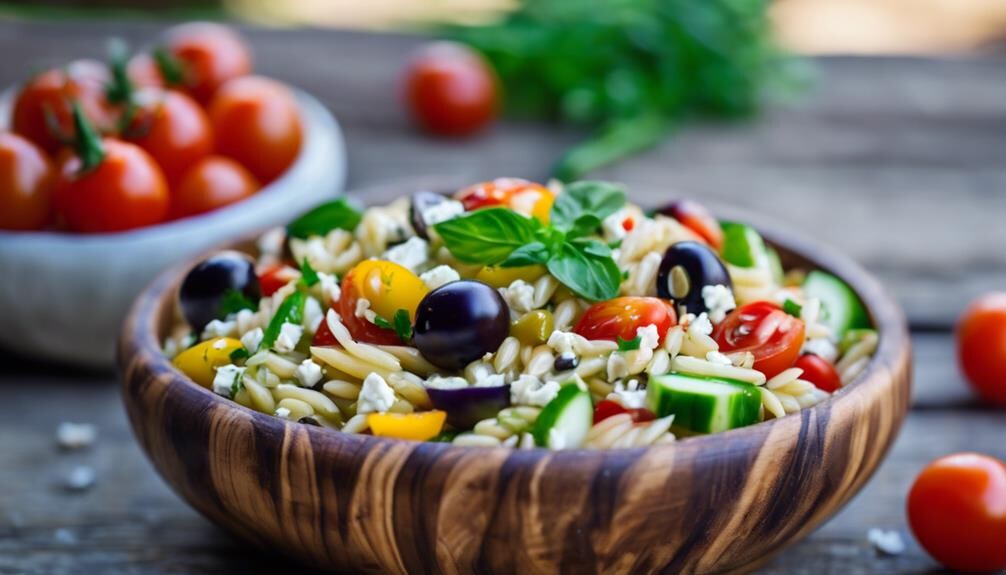 delicious orzo pasta dish