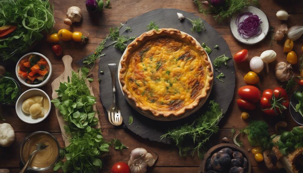 delicious quiche for brunch